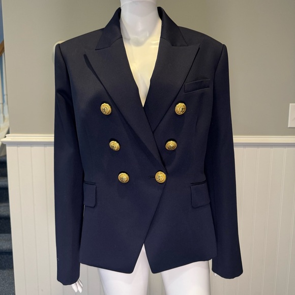 Balmain Jackets & Blazers - Balmain Navy Blazer with Gold Buttons